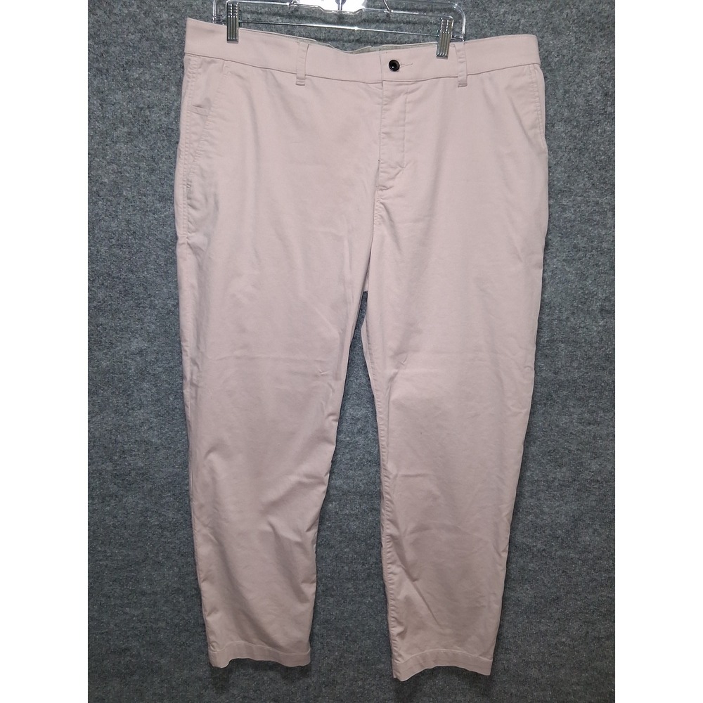 Nike Dri Fit Men Golf Pants 38x32 light pink Casual Chino Lightweight Activewear
